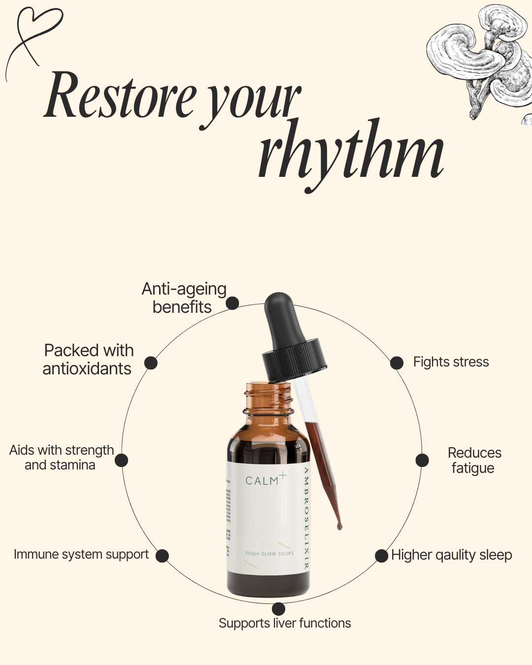 Reishi Elixir Drops